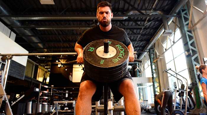 Duvernay-Tardif fits in workouts around his hours spent at the hospital.